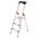 Hailo L80 ComfortLine Alu-Sicherheits-Stehleiter