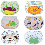 Haimoburg 6er Pack Wasserdicht Baby Lernwindel