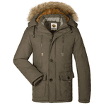 Haines Herren Warmer Winter-Parka