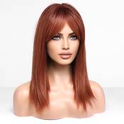 Haircube Lange braune Bob-Perücken Vergleich