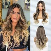 Haircube Lange Braune Perücke für Frauen Vergleich