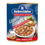 Halberstädter Linseneintopf Vergleich