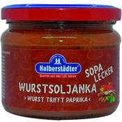 Halberstädter Wurstsoljanka Vergleich