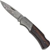 Haller Unisex Damast-Taschenmesser
