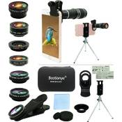 Bostionye Handy Objektiv Linse Kit 20X-7in1 Vergleich