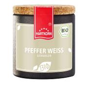 Hartkorn Pfeffer weiß Vergleich
