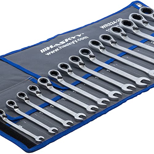 Tengtools Flach-Maulschlüssel Mit Ratsche – 9 Mm, Chrom-Vanadium, 123 Mm Länge – Perfekt Für Enge Stellen