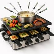 Haushalto Raclette-Fondue-Set