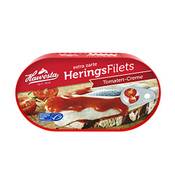 Hawesta Heringsfilets in Tomatencreme Vergleich