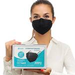 Health2b FFP2 Maske Schwarz CE zertifiziert