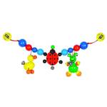Heimess 762290 - Kinderwagenkette Ente, Marienkäfer, Frosch