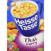 Erasco Heisse Tasse Thai Curry Vergleich