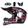 Helmyezett MTB Downhill Crosshelm