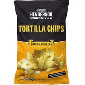 Henderson & Sons Tortilla Chips Nacho Cheese Vergleich