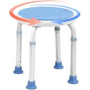 HENGMEI 360°Drehbarer Duschhocker 