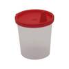 Herrmann Betriebshygiene Premium Urinbecher mit Schnappdeckel