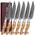 Hezhen Damast-Steakmesser-Set