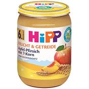 Hipp Bio Apfel-Pfirsich mit 7-Korn Vergleich