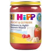Hipp Frucht & Getreide, Himbeere in Apfel-Bananen Müesli