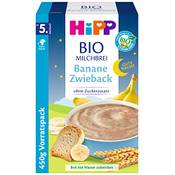 Hipp Bio-Milchbrei Banane Zwieback Vergleich