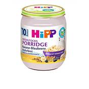 Hipp Frühstücks-Porridge, Banane-Blaubeere Haferbrei