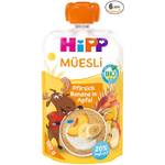 Hipp Müesli Pfirsich Banane in Apfel mit Joghurt
