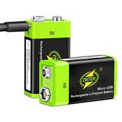 HITRENDS 9-V-Akku 600-mAh Vergleich