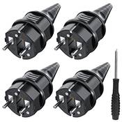 Hitrends Schukostecker mit Knickschutz Vergleich
