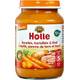Holle Bio Karotten, Kartoffeln & Rind Vergleich