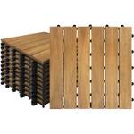 Aufun Holzfliesen Balkon Modell A