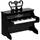 Homcom Elektronisches Kinderklavier Mini-Piano