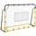 HOMCOM Kickback Fußball Rebounder