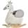 Homcom Schaukeltier Schwan