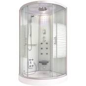 HOME DELUXE - Dampfdusche WHITE PEARL