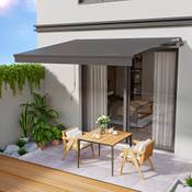 Homedemo Gelenkarmmarkise mit Handkurbel