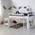 Homestyle4u Hochbett mit Schreibtisch