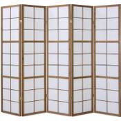 Homestyle4u 5-fach Paravent