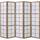 Homestyle4u 5-fach Paravent