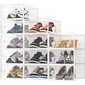 Homidec Schuhboxen Stapelbar Vergleich