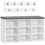 Hoobro Garderobe Schuhregal Set