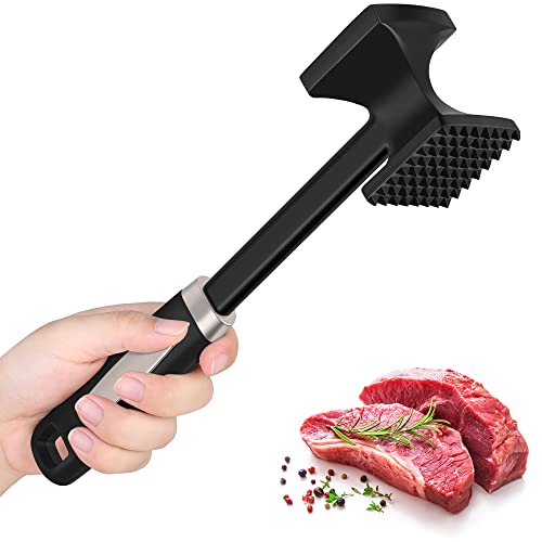 EDELSTAHL FLEISCHPLÄTTER FLEISCHKLOPFER Schnitzelklopfer Plattierer