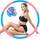 Dutson Hula-Hoop-Reifen (1,2 kg)