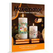 Hoxemator Wasserschiebefolie für Kerzen