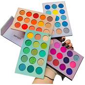 HQDA Lidschatten Palette Vergleich