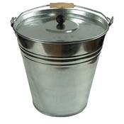 HRB Zinkeimer mit Deckel 15 Liter