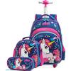 Htgroce Einhorn Rucksack Trolley