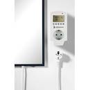 Könighaus-Hybrid-Spiegel-Infrarotheizung inkl. schwarzem Rahmen