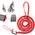 Ibvenit Kinder Fahrrad Abschleppseil ‎QYS-red02