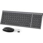 iClever GK03 2.4G Tastatur Maus Set