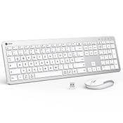 iClever Kabellose-Tastatur-und-Maus-Set